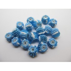 Seedbead Covered Beads